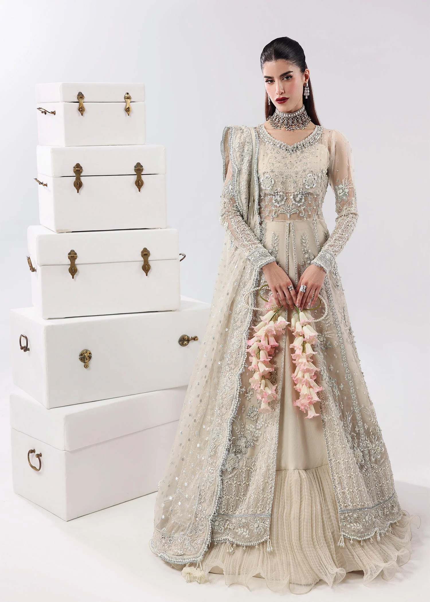 Sardinia L'amore Handwork Edit Luxury Formals – Pearl Mist - Image 5