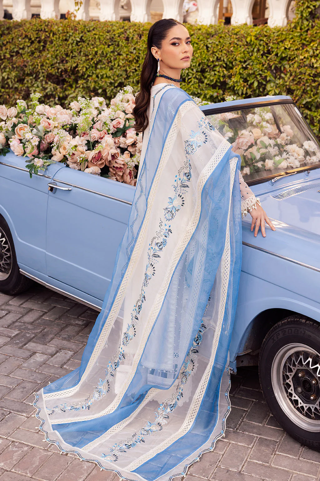 Sardinia Roman Holiday Luxury Lawn Collection 2024 – Diana - Image 3