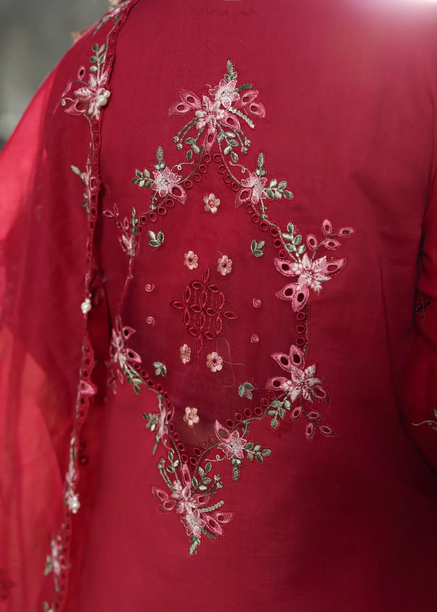 Sardinia Tales of Petals Lawn – FLORAL FUCHSIA - Image 5