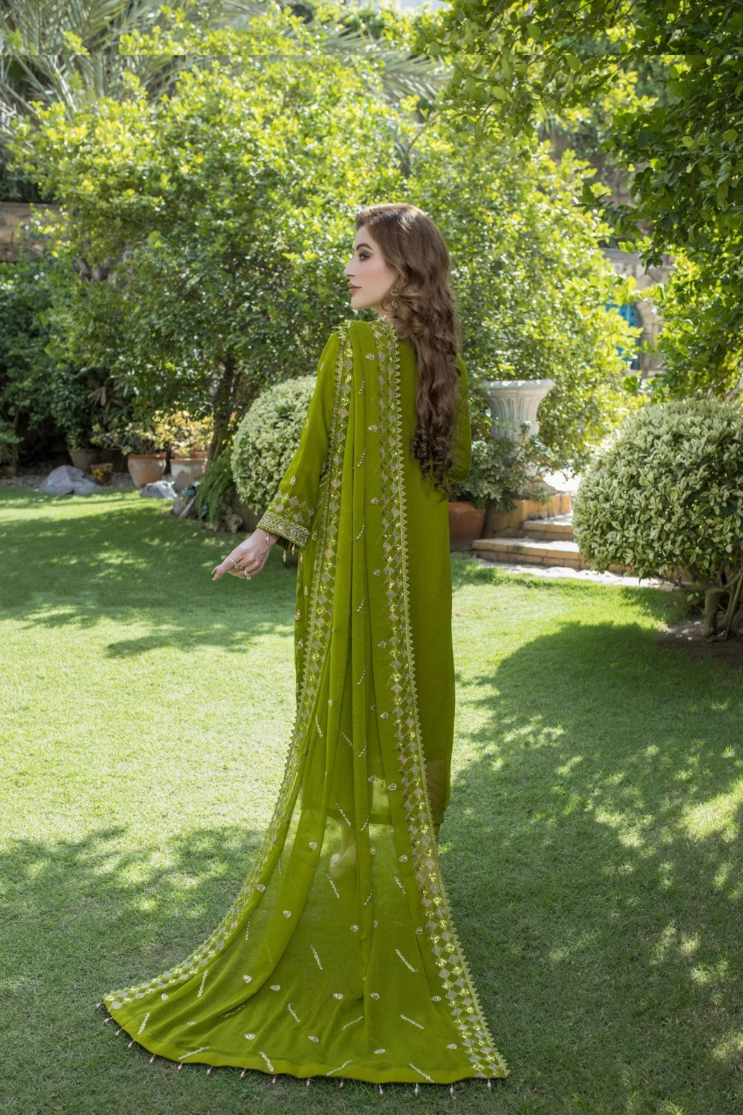 Schick Kabuli Hand Embellished Formal Collection KAB-004 - Image 9