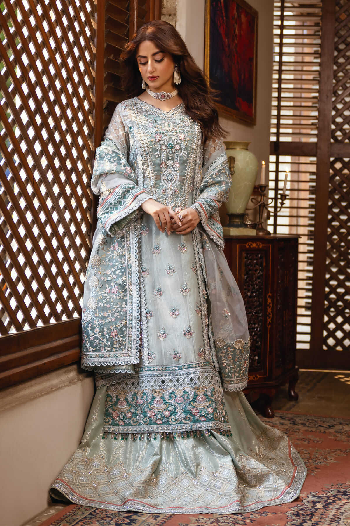 Serene X Sajal Ali Bridal Wedding Formals – SB-25 Inara - Image 3