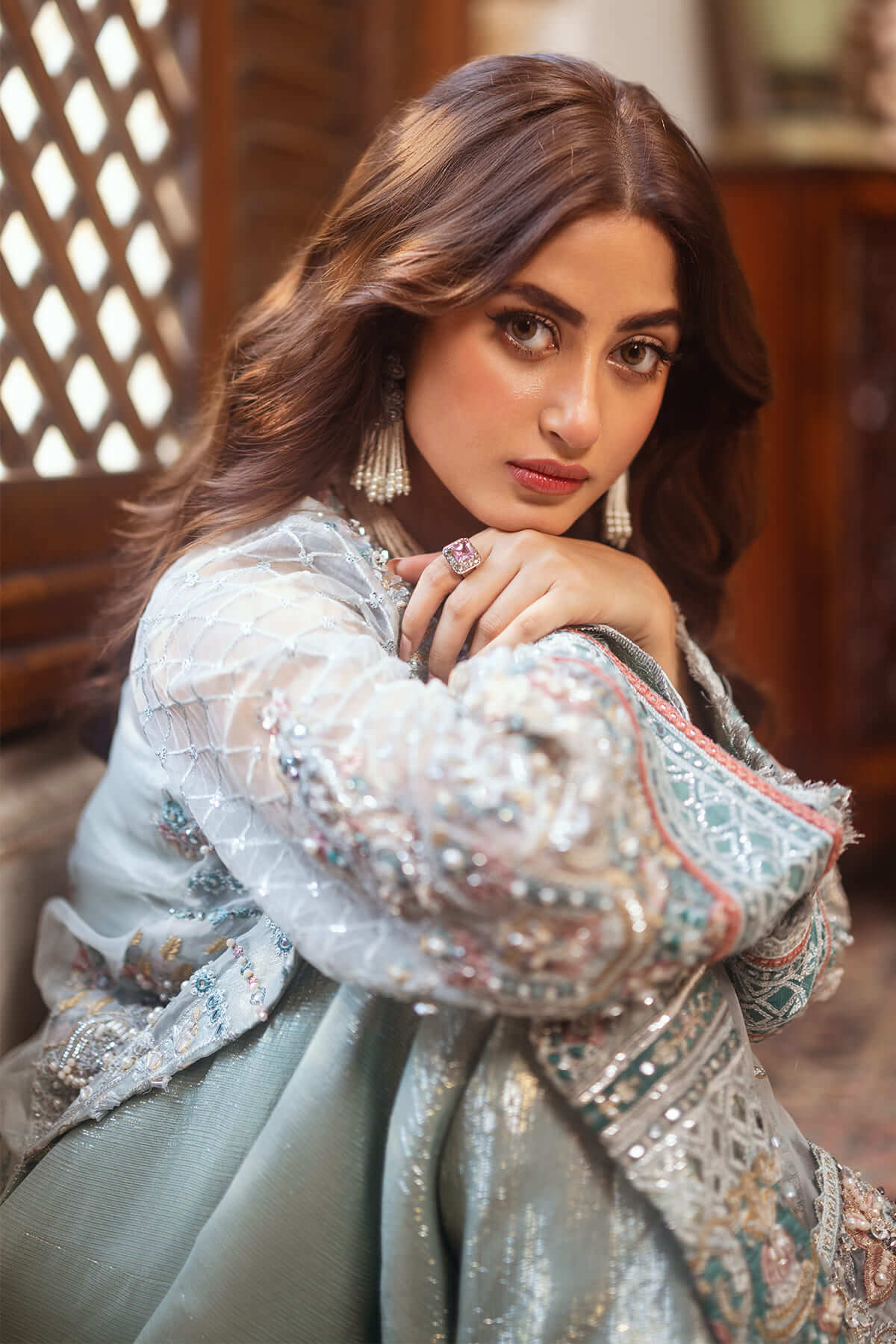 Serene X Sajal Ali Bridal Wedding Formals – SB-25 Inara - Image 4