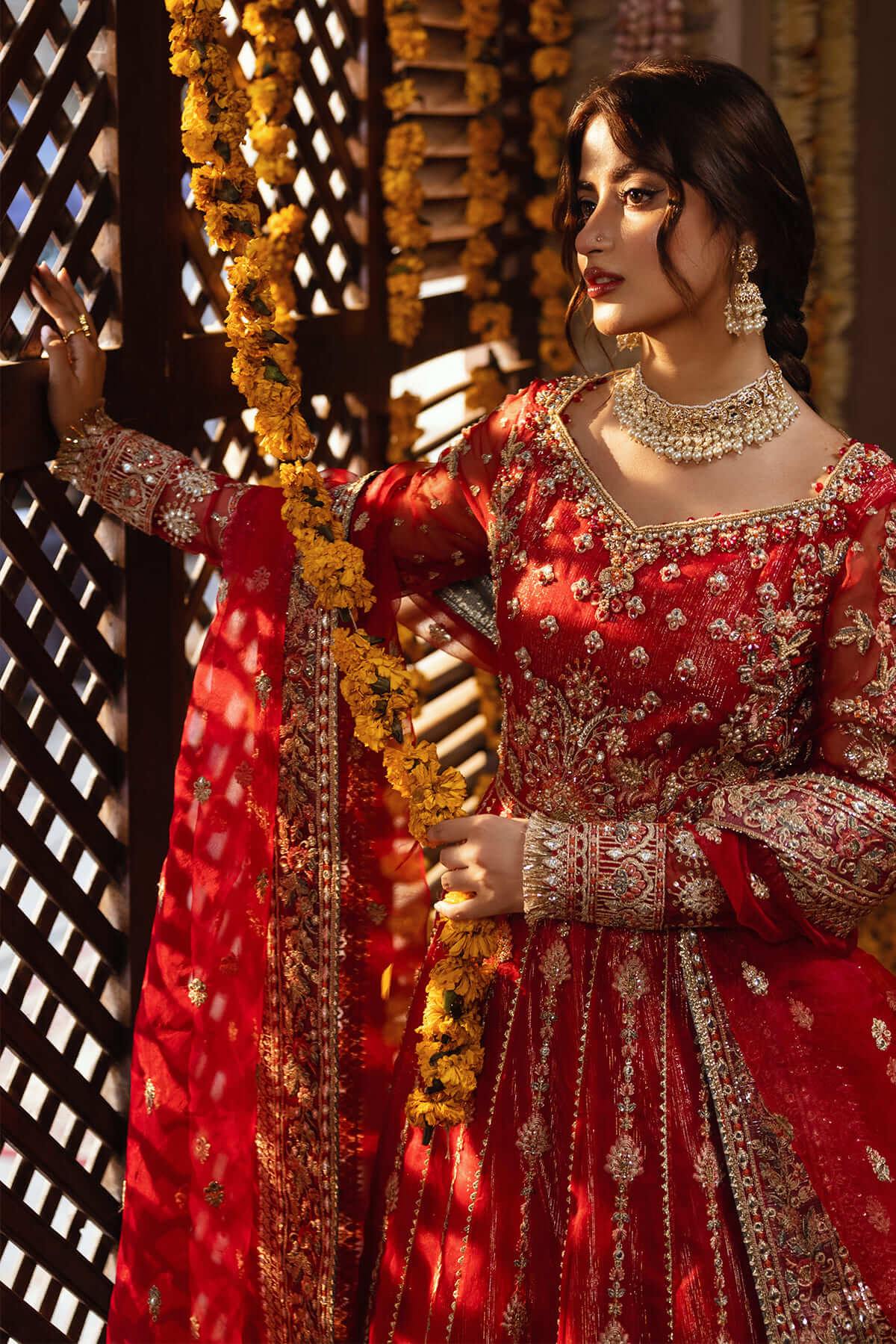 Serene X Sajal Ali Bridal Wedding Formals – SB-30 Mairaj - Image 3