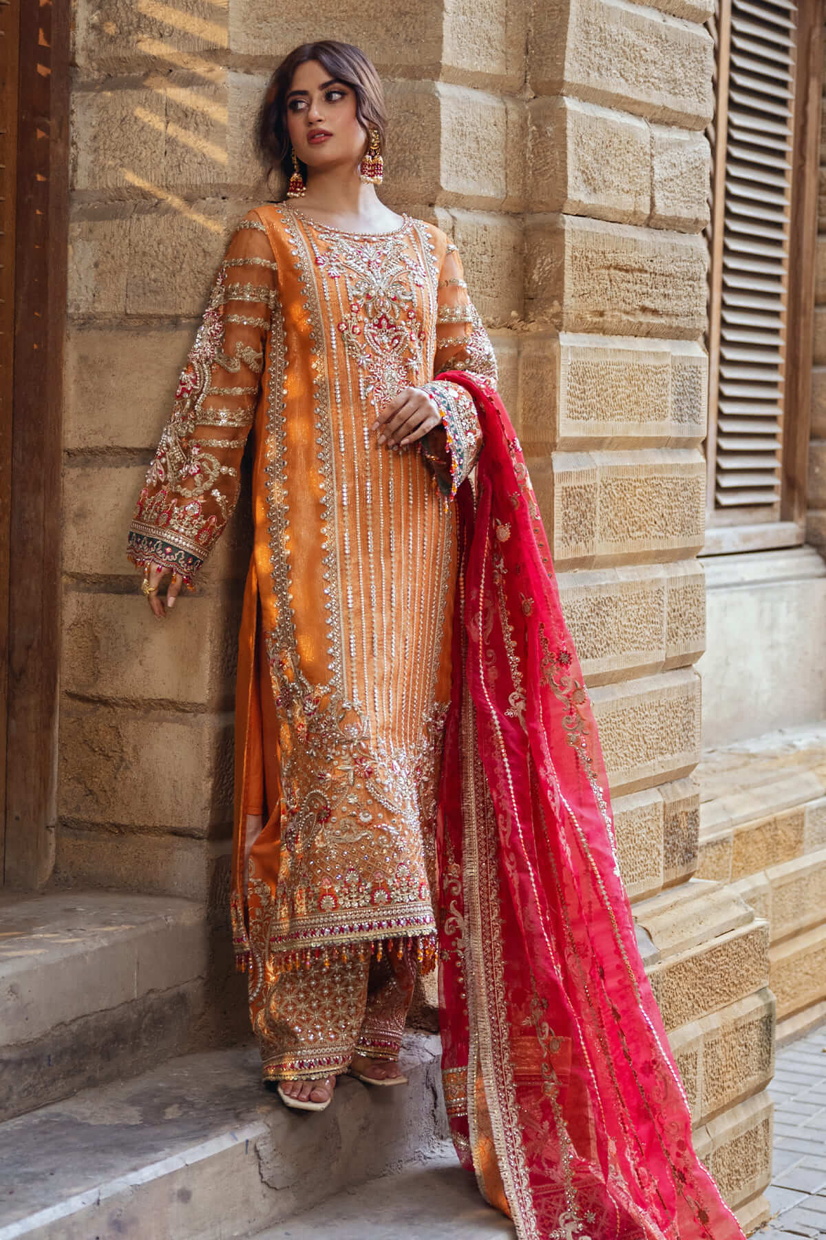 Serene X Sajal Ali Bridal Wedding Formals – SB-33 Husn - Image 2