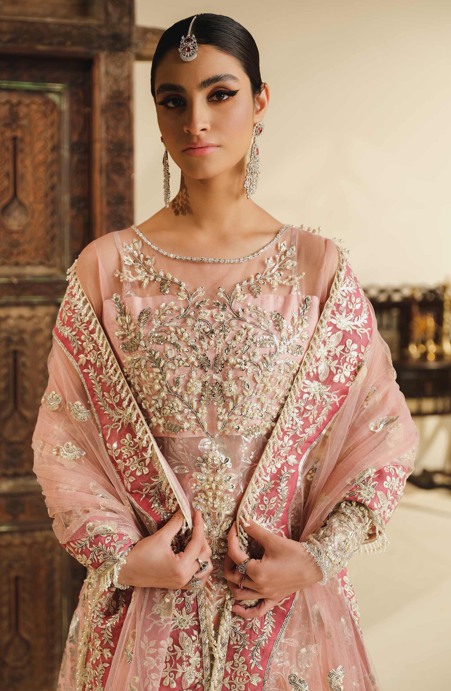 Shamrock by Maryum N Maria Formal Wedding Collection – Bridal Sharara - Zara (SFS-0004) - Image 2