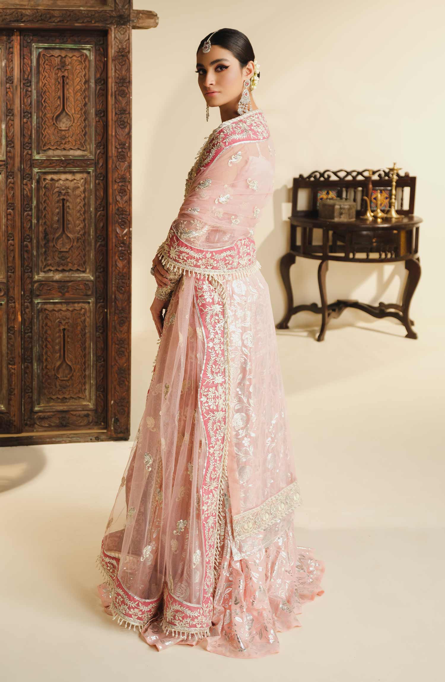 Shamrock by Maryum N Maria Formal Wedding Collection – Bridal Sharara - Zara (SFS-0004) - Image 4
