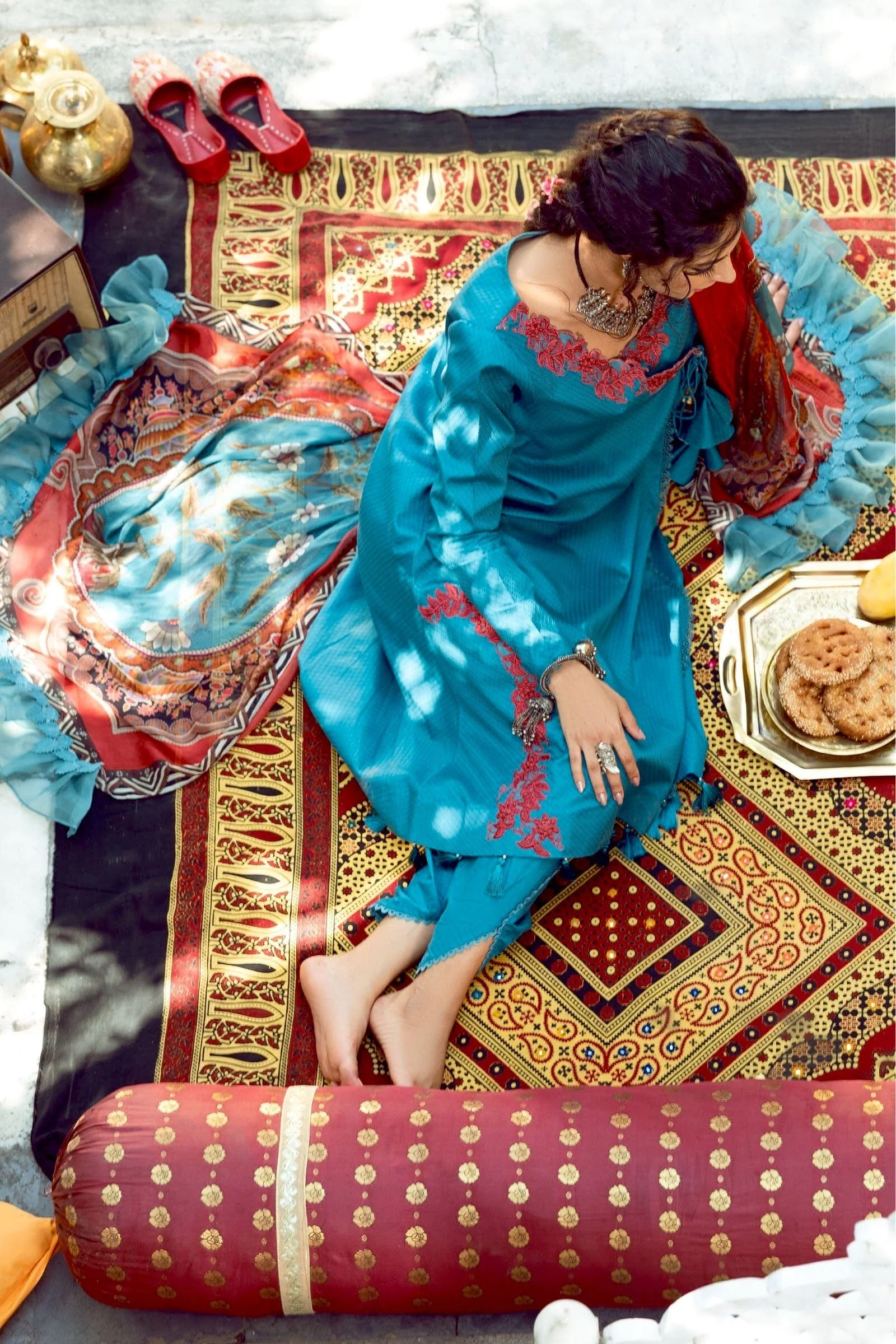 Shiza Hassan Kinaar Lawn Collection – Parina - Image 2