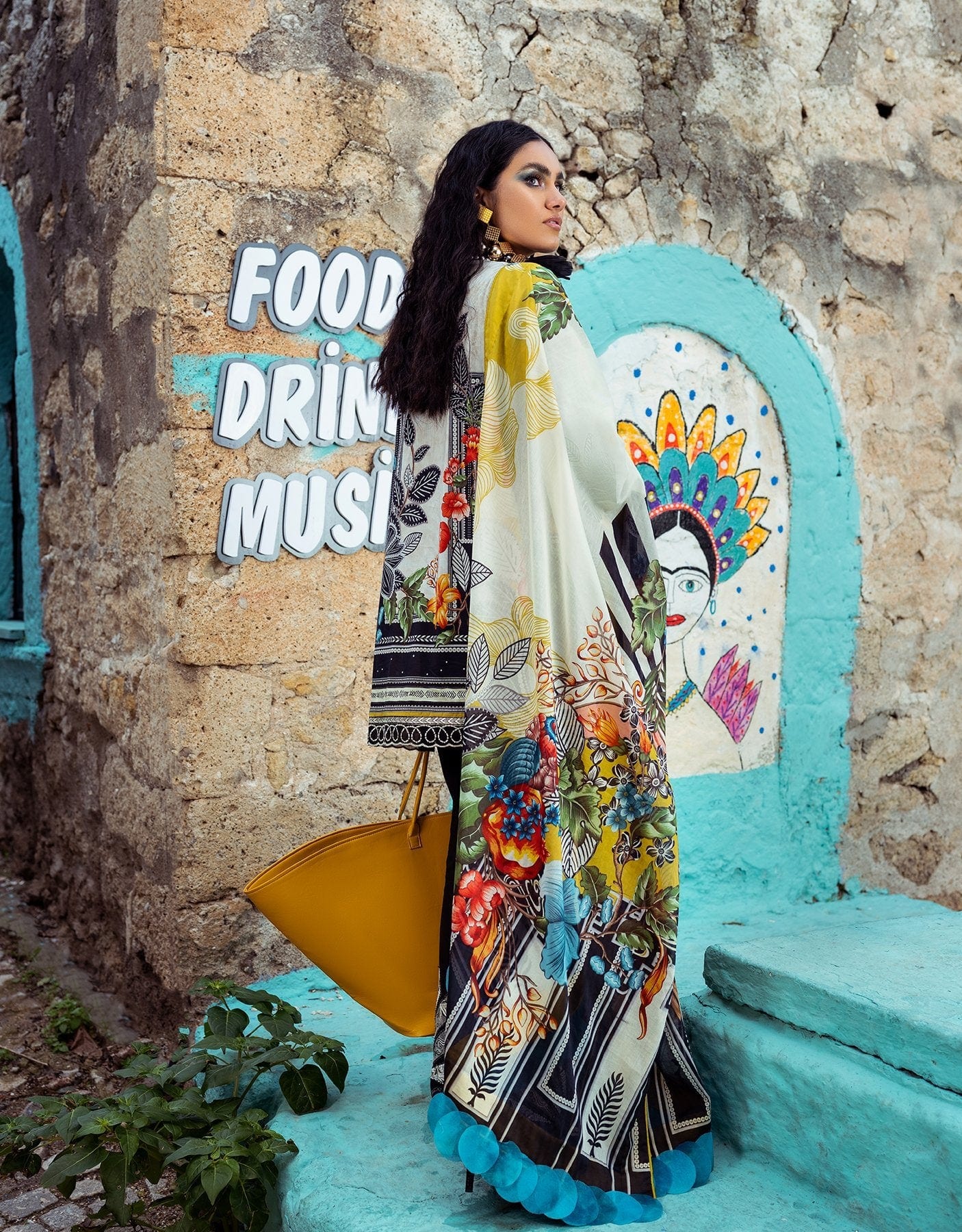 Sifa Lawn by Zunaira Raza – SL-08 A (Şenlik) - Image 2