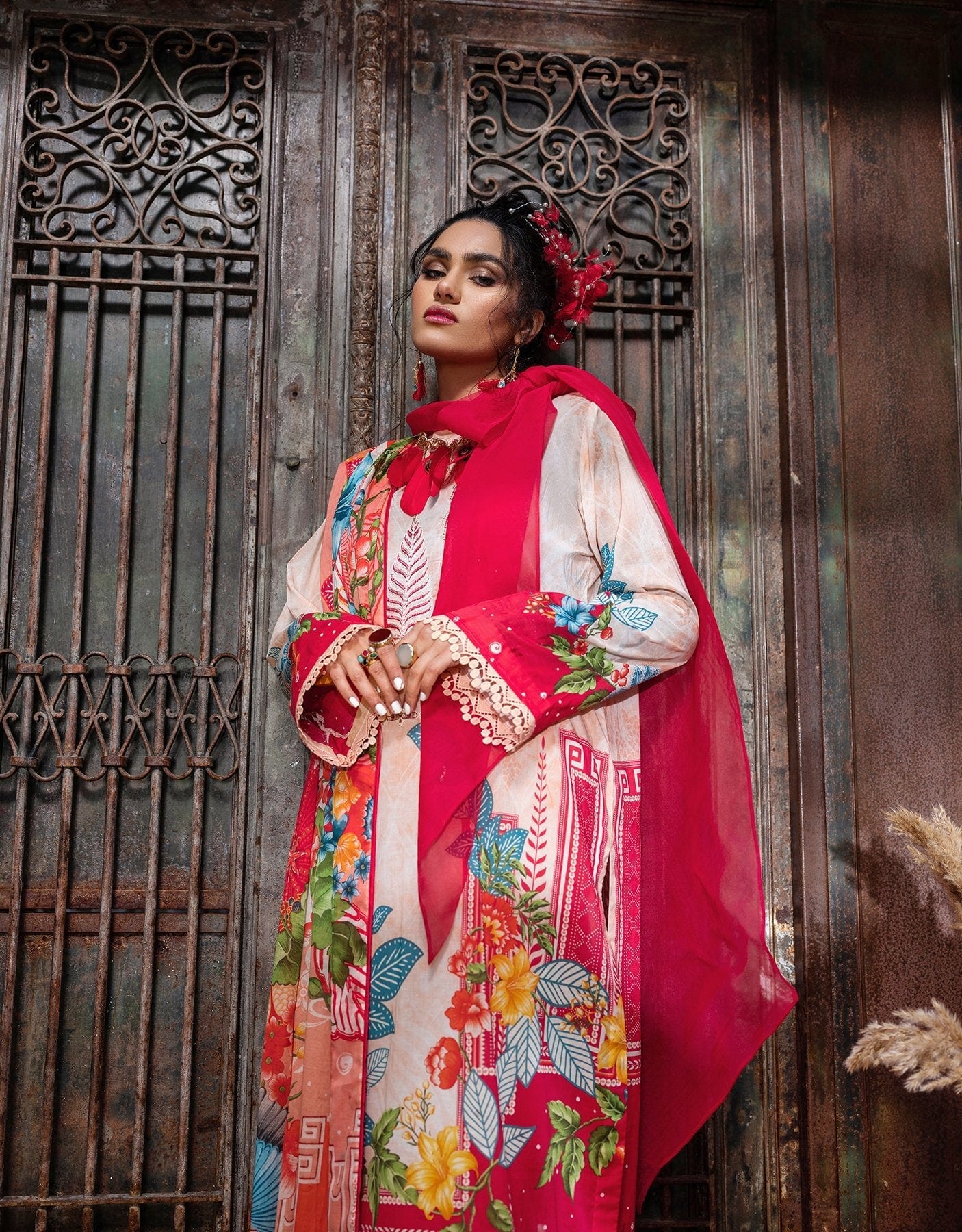 Sifa Lawn by Zunaira Raza – SL-08 B (Şenlik) - Image 3