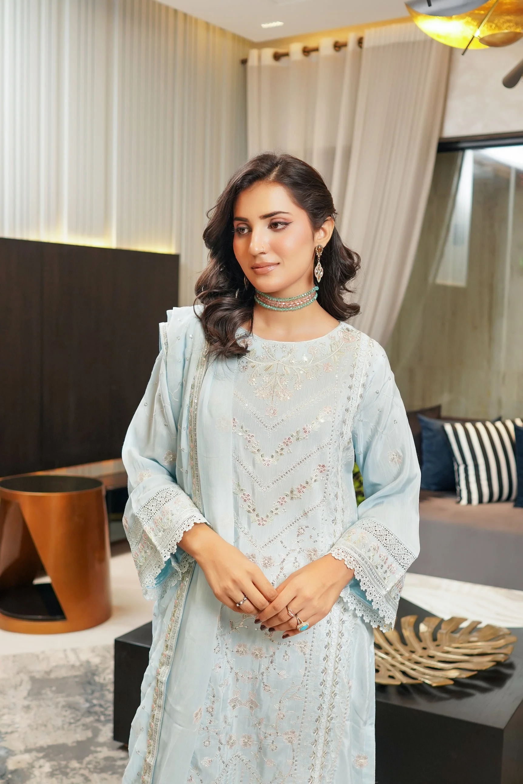 Inara Shamooz Silk Edit Festive Pret Formals – D-8 - Image 8