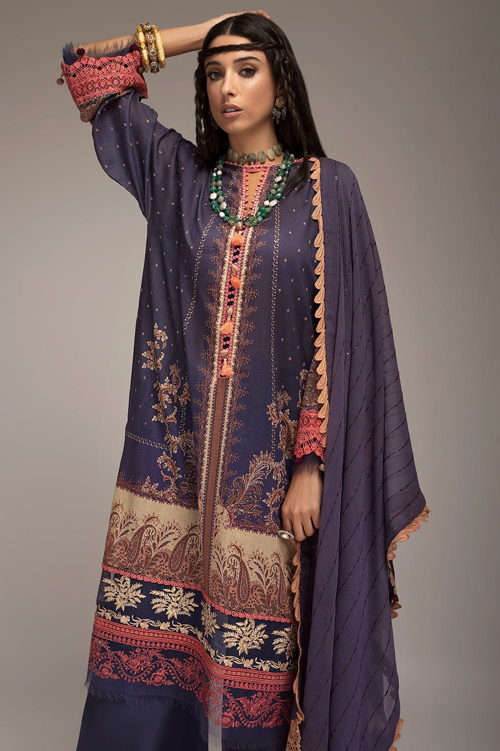 Sobia Nazir Lawn Prints Collection 2022 – Design 5A - Image 2