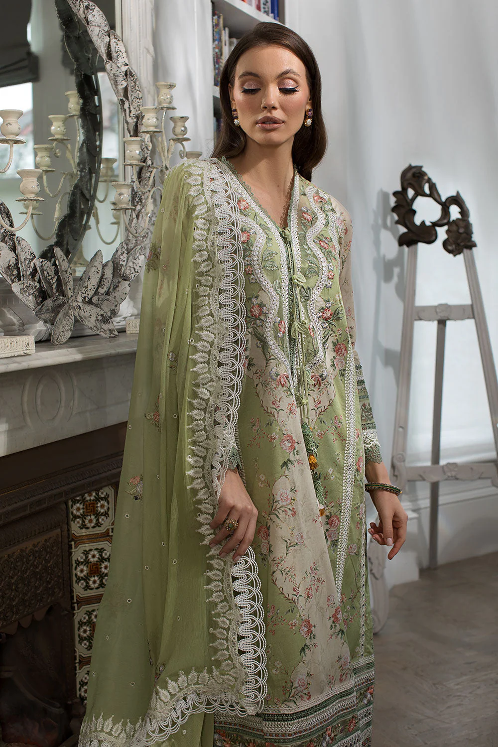 Sobia Nazir Luxury Lawn Collection 2024 – Design 14A - Image 2