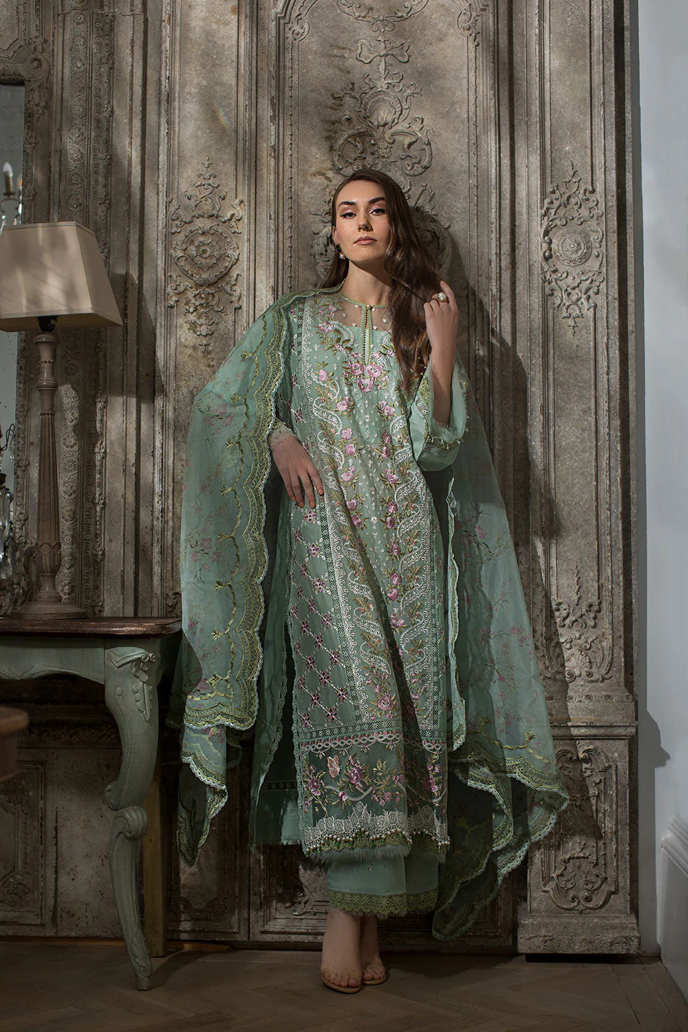 Sobia Nazir Luxury Lawn Collection 2024 – Design 1A - Image 2