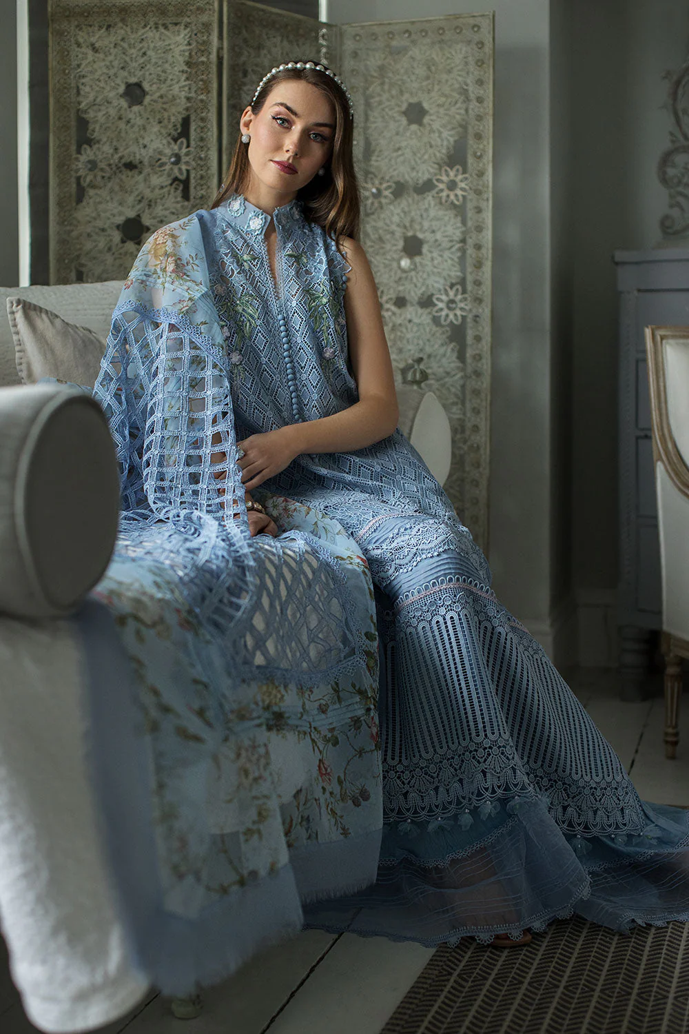 Sobia Nazir Luxury Lawn Collection 2024 – Design 6A - Image 2