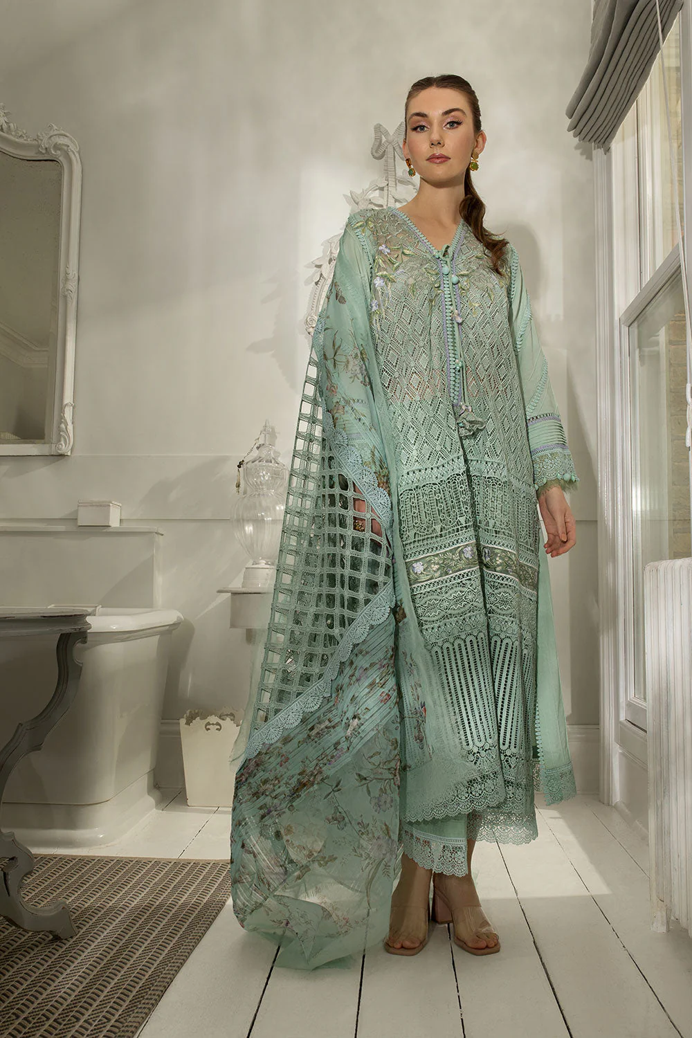 Sobia Nazir Luxury Lawn Collection 2024 – Design 6B - Image 2