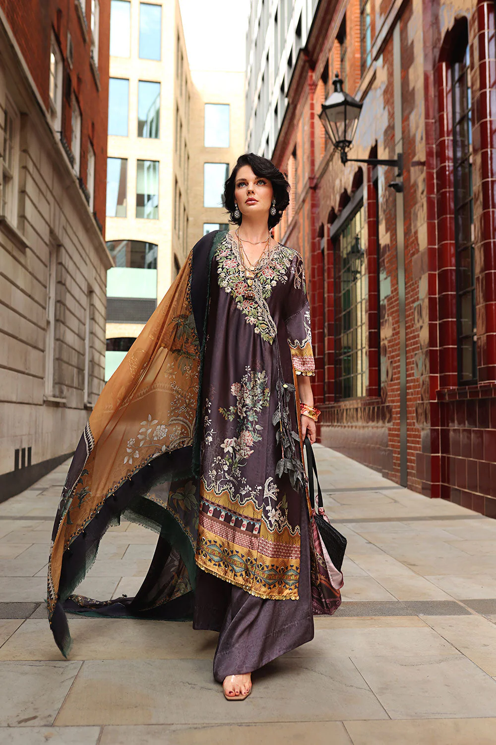 Sobia Nazir Luxury Silk Collection 2023 – Design 01 - Image 4