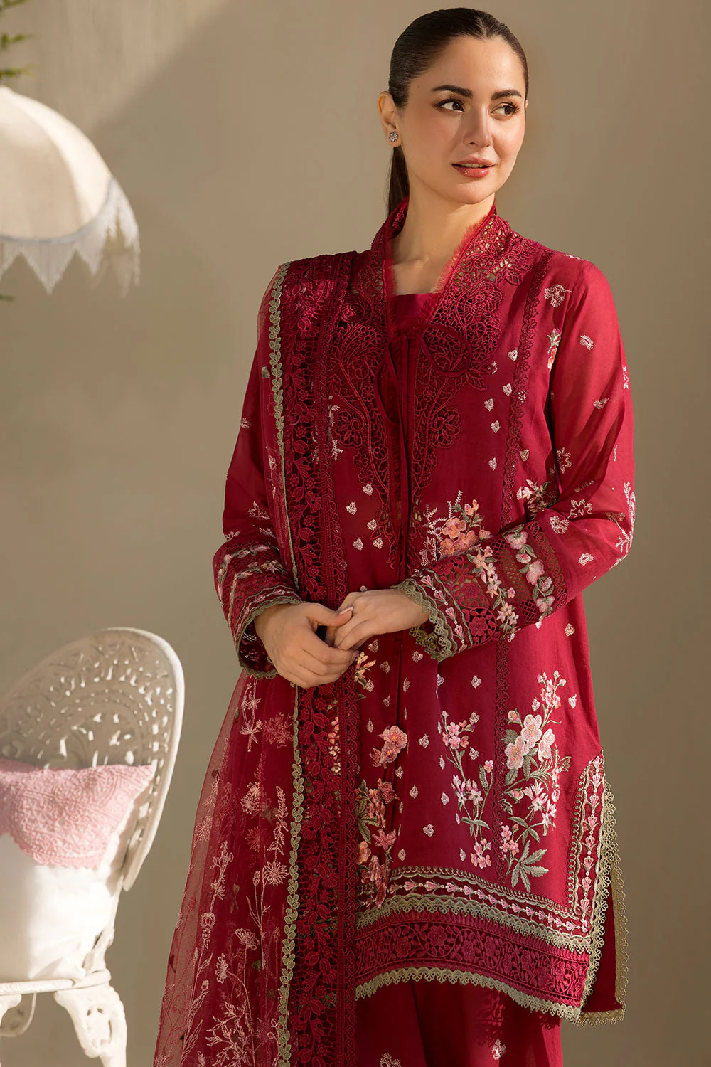 Sobia Nazir Summer Luxury Lawn – Design 14A - Image 4