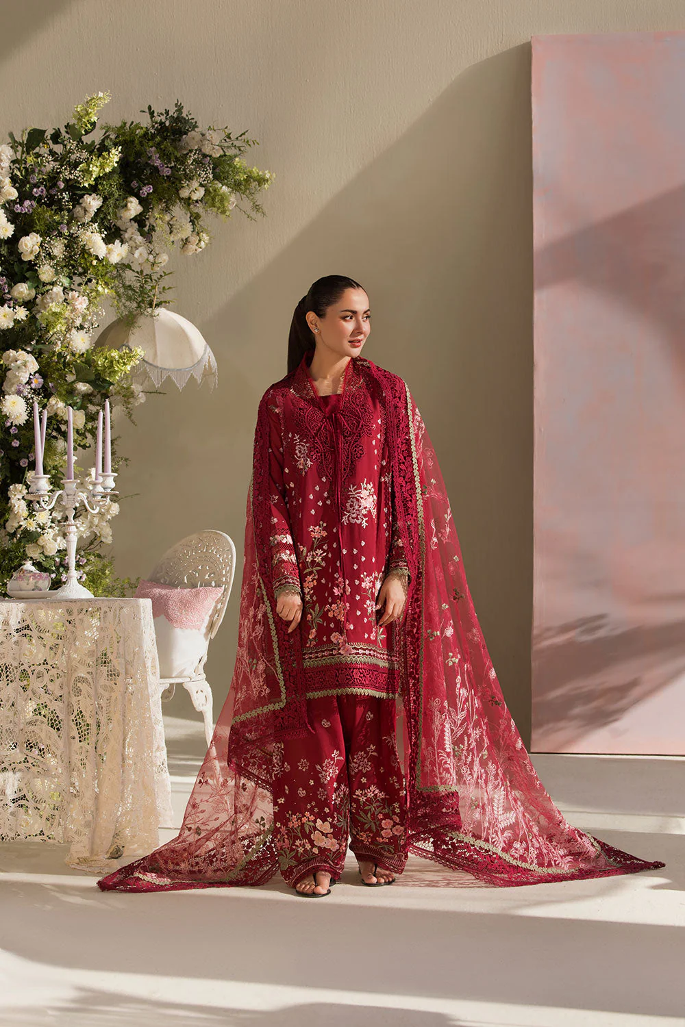 Sobia Nazir Summer Luxury Lawn – Design 14A - Image 7