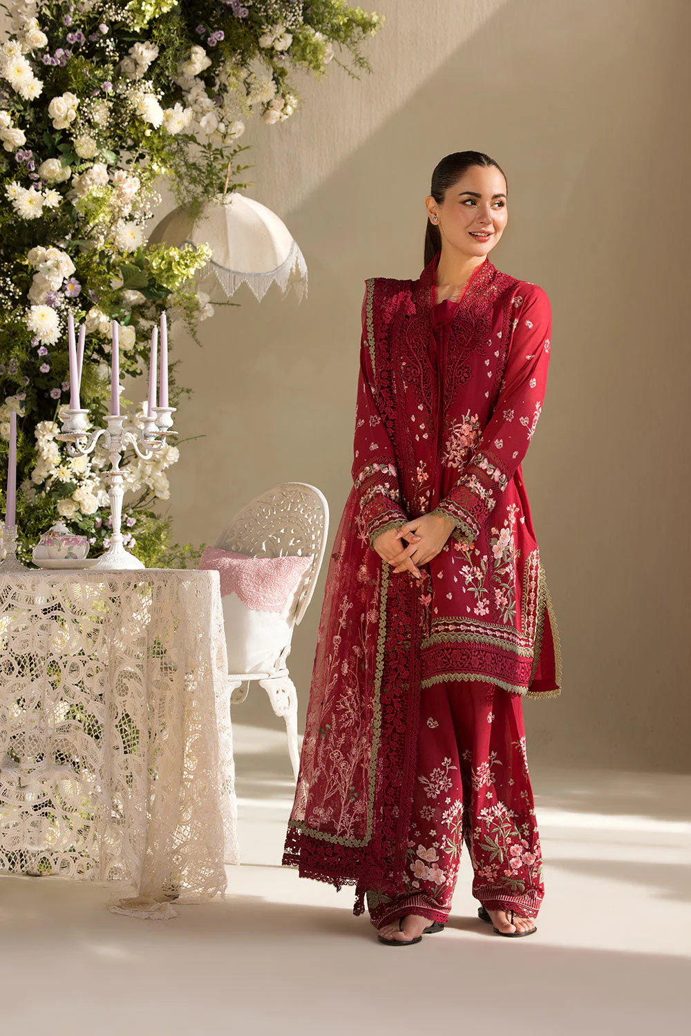 Sobia Nazir Summer Luxury Lawn – Design 14A - Image 8