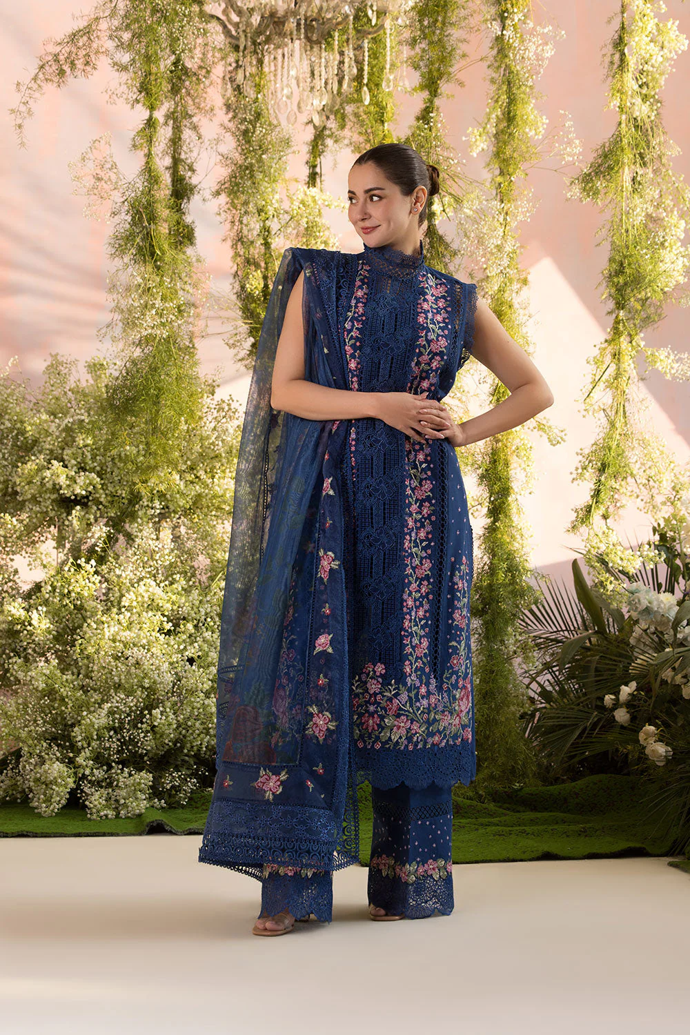 Sobia Nazir Summer Luxury Lawn – Design 4A - Image 2