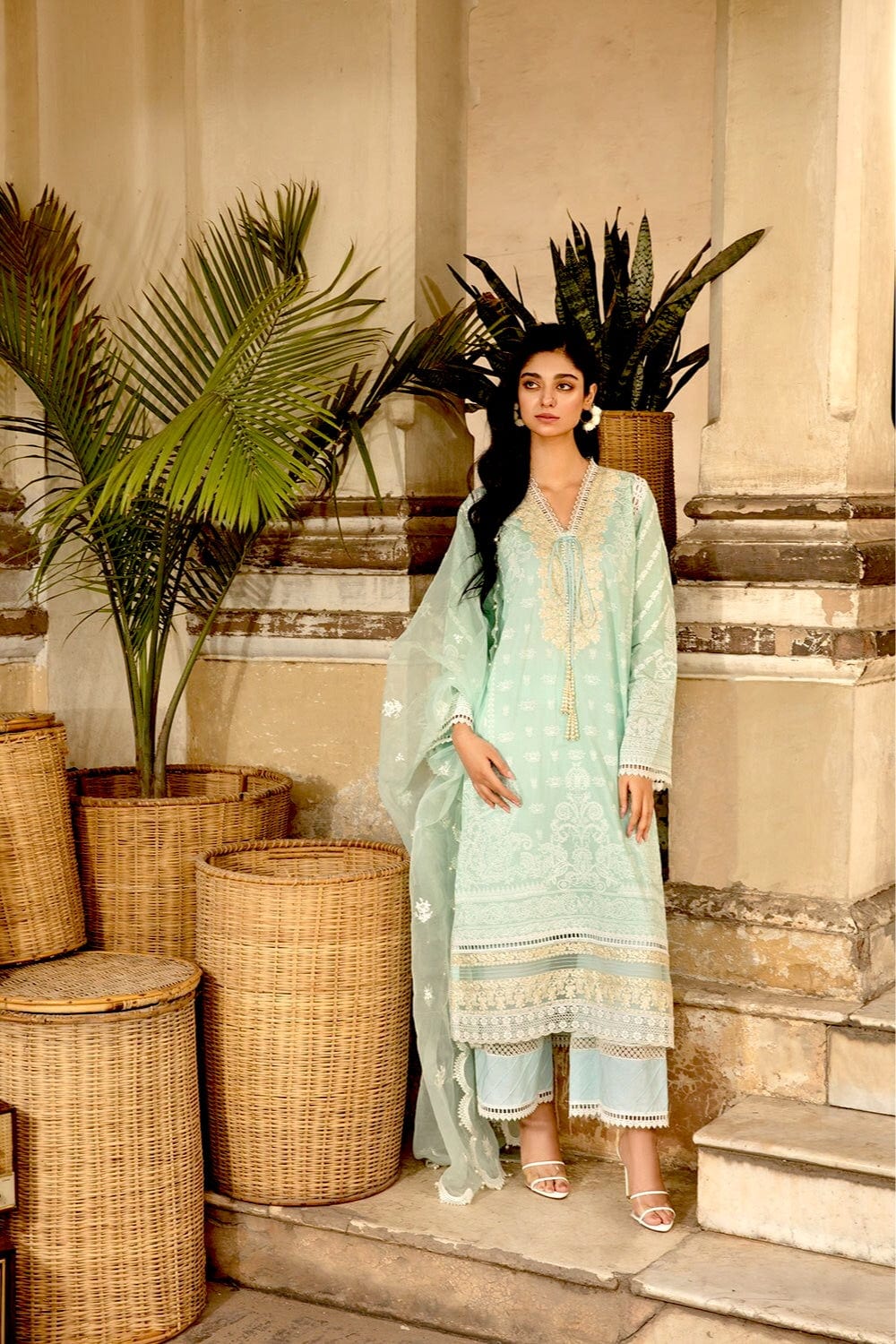 Sobia Nazir Vital Eid Lawn Collection 2021 Vol-2 – Design 9B - Image 3
