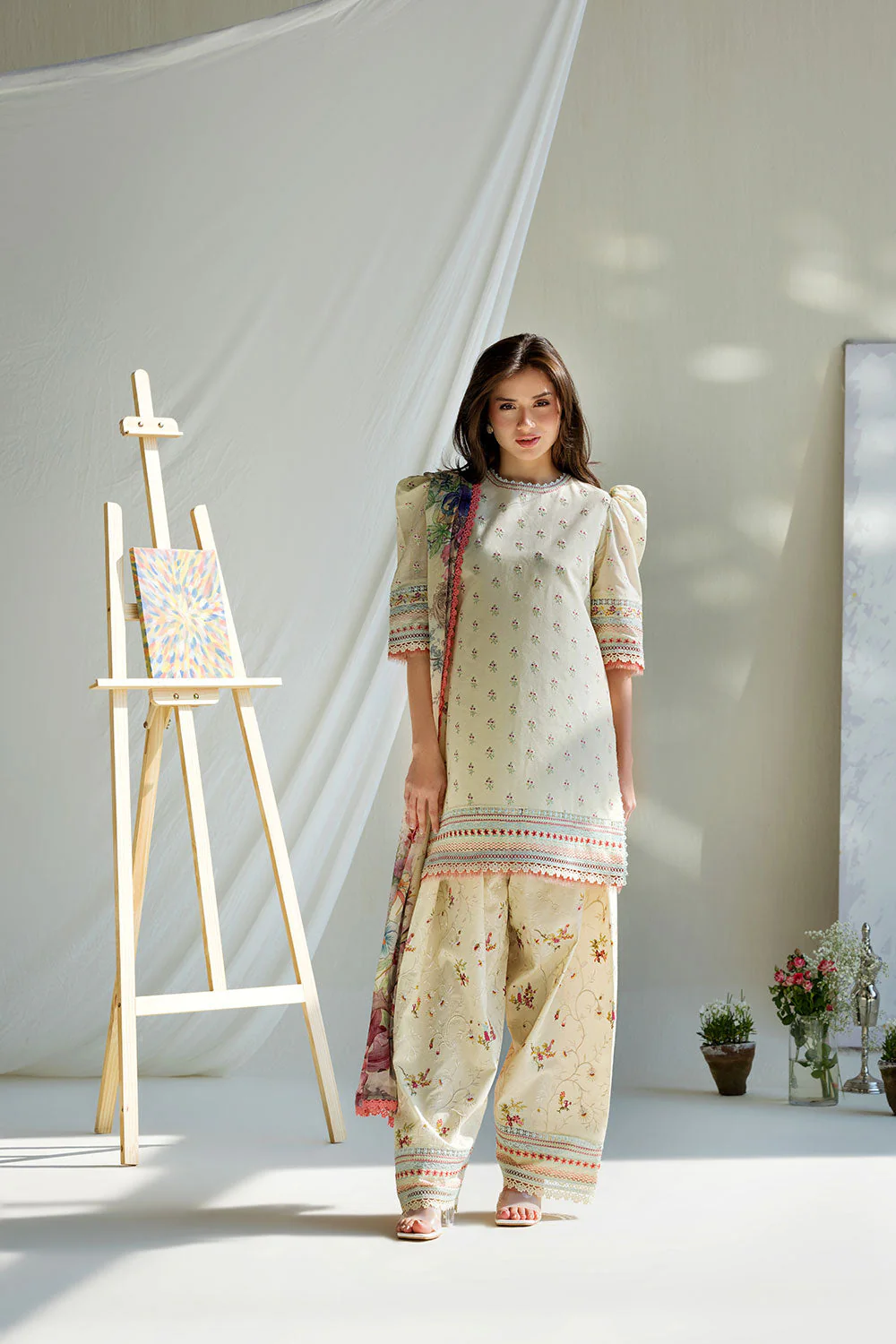 Sobia Nazir Vital Lawn – 10A - Image 2