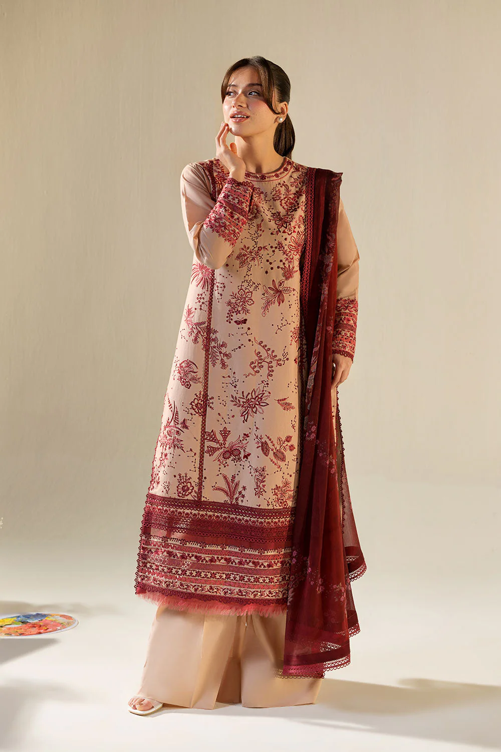 Sobia Nazir Vital Lawn – 9A - Image 3