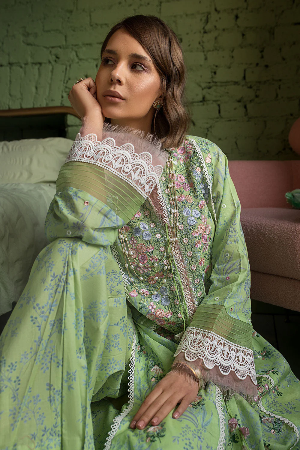 Sobia Nazir Vital Lawn Collection 2024 – Design 8B - Image 3