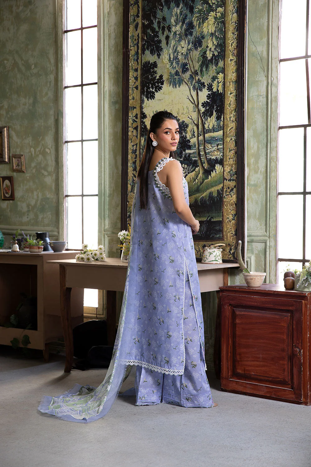 Sobia Nazir Vital Lawn Vol-2 – 7A - Image 2