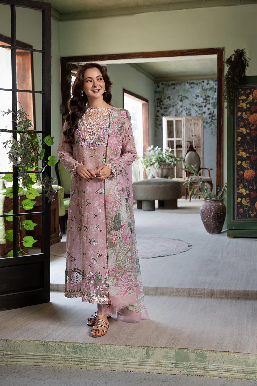 Sobia Nazir Vital Lawn Vol-2 – 7B - Image 2