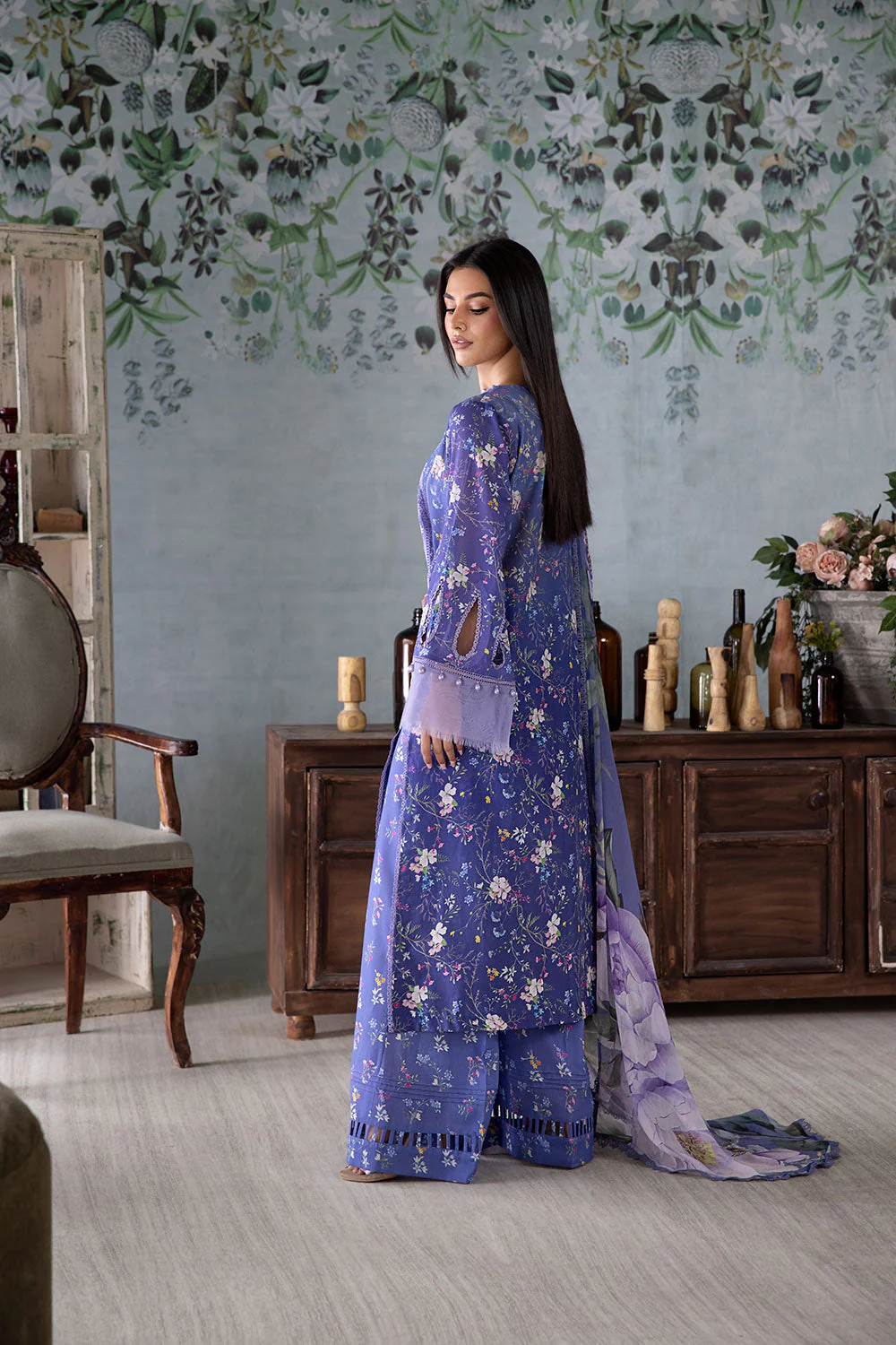 Sobia Nazir Vital Lawn Vol-2 – 8A - Image 3