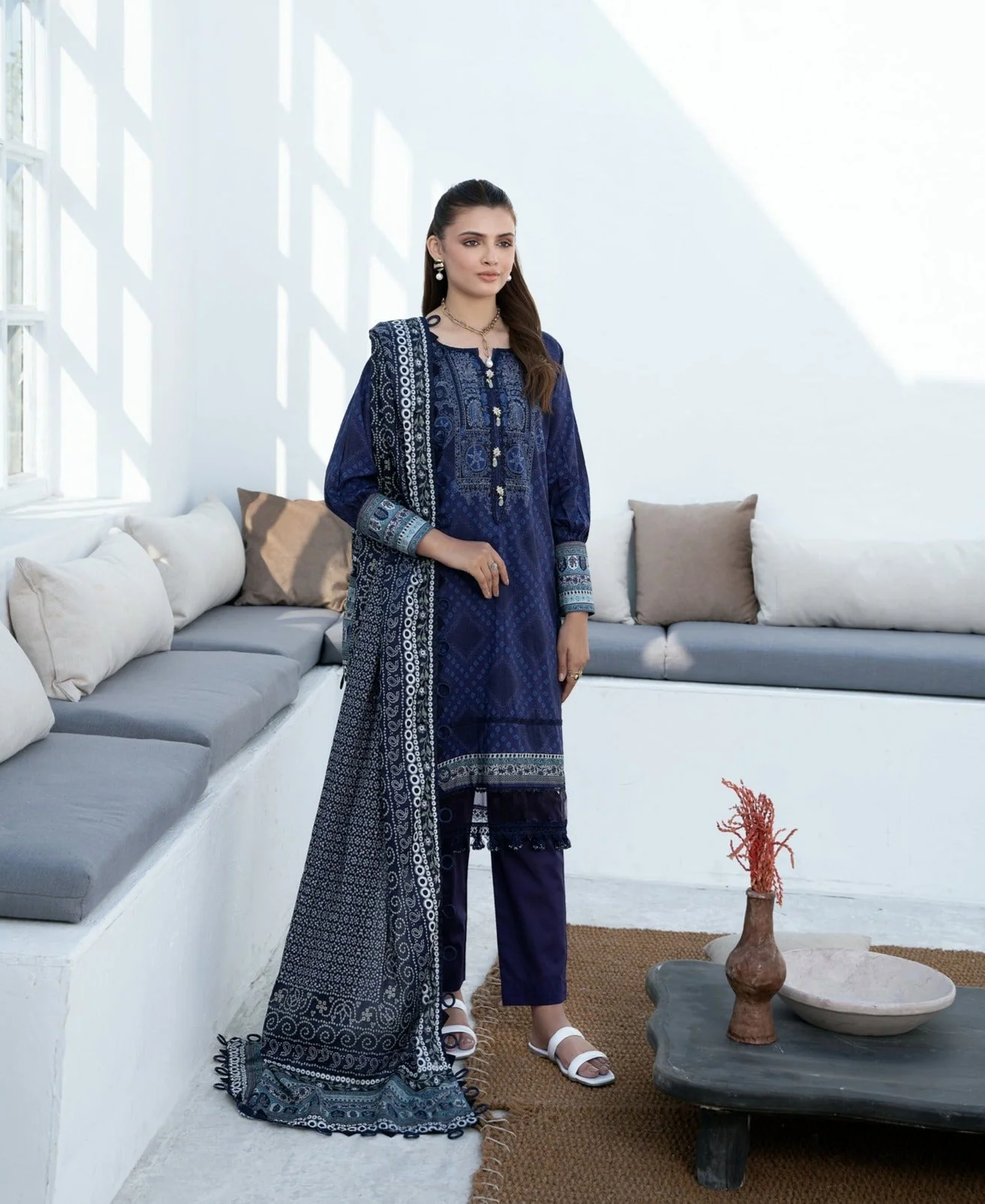 Mausummery Spring/Summer Lawn – Sapphire