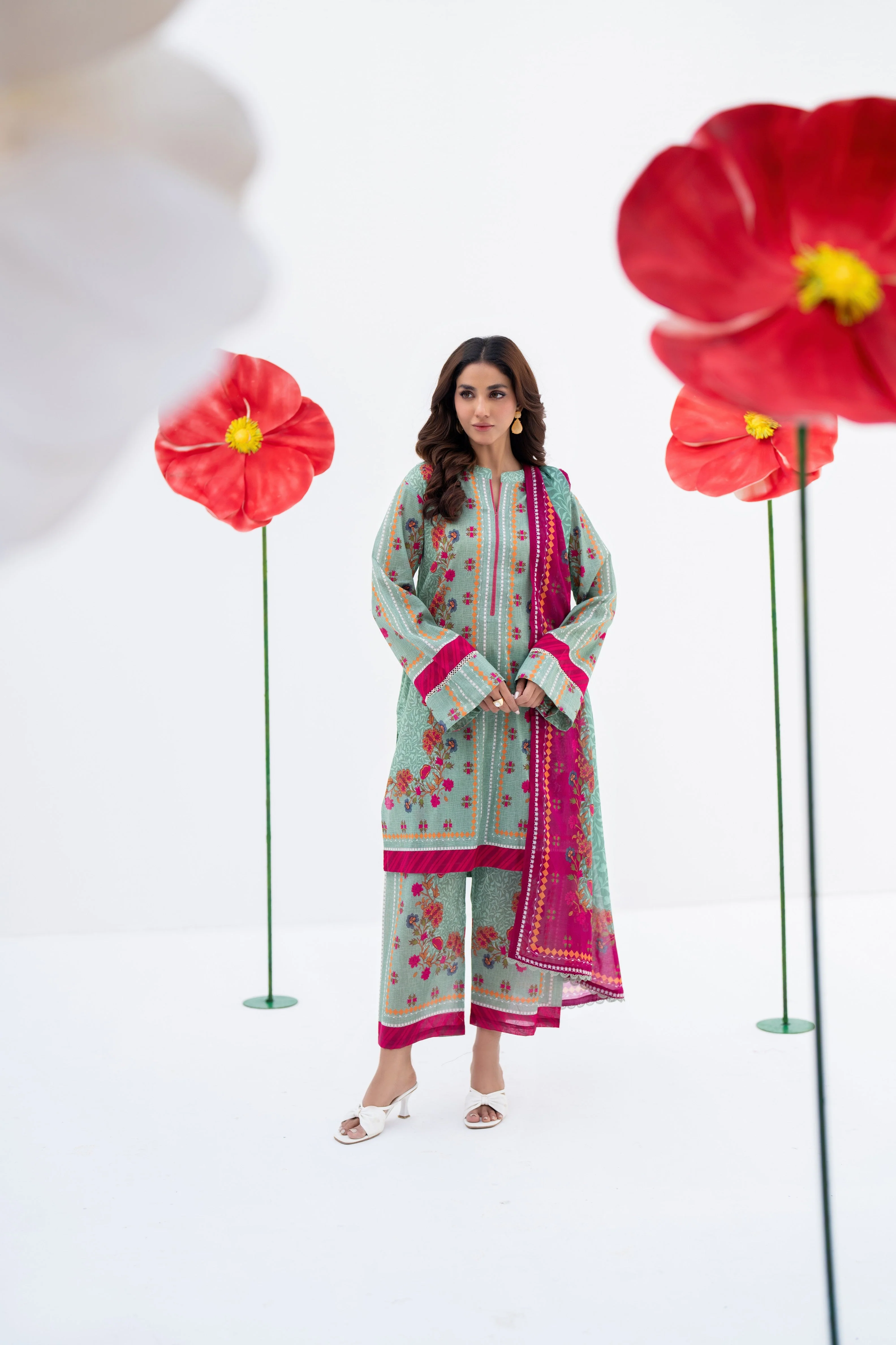 Stella Printed Lawn Vol-1 – STV1-2 - Image 3