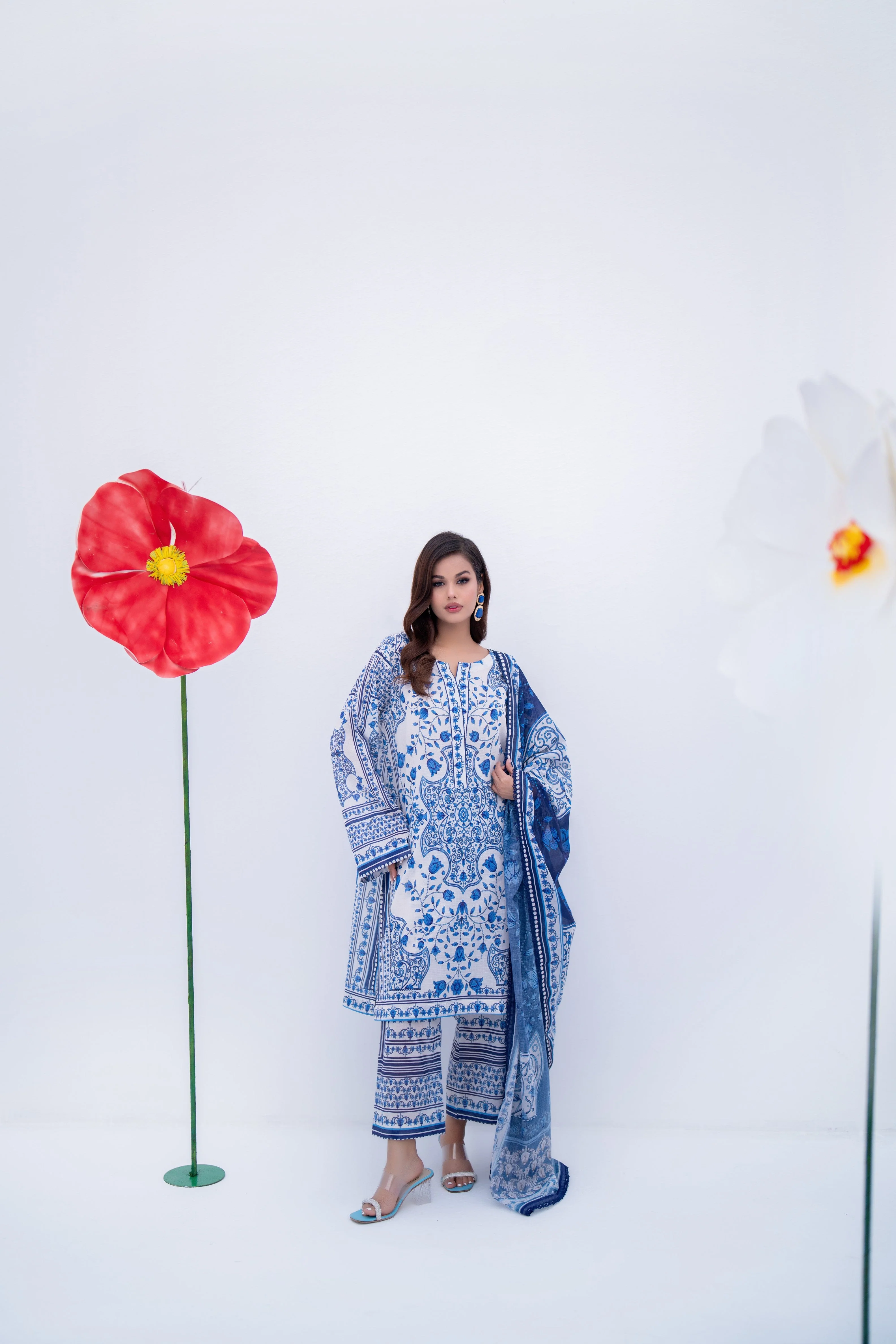 Stella Printed Lawn Vol-1 – STV1-9 - Image 3