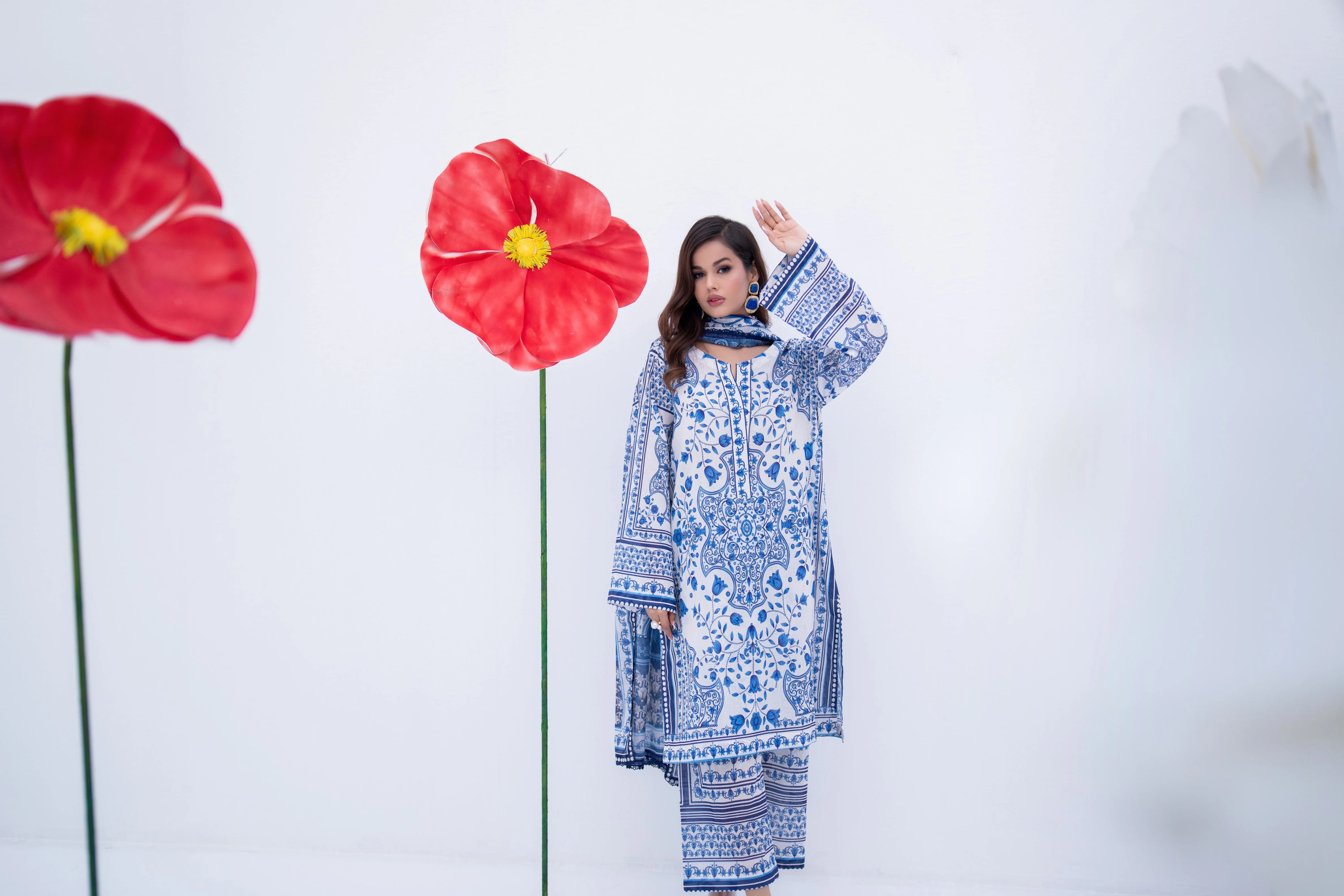 Stella Printed Lawn Vol-1 – STV1-9 - Image 6