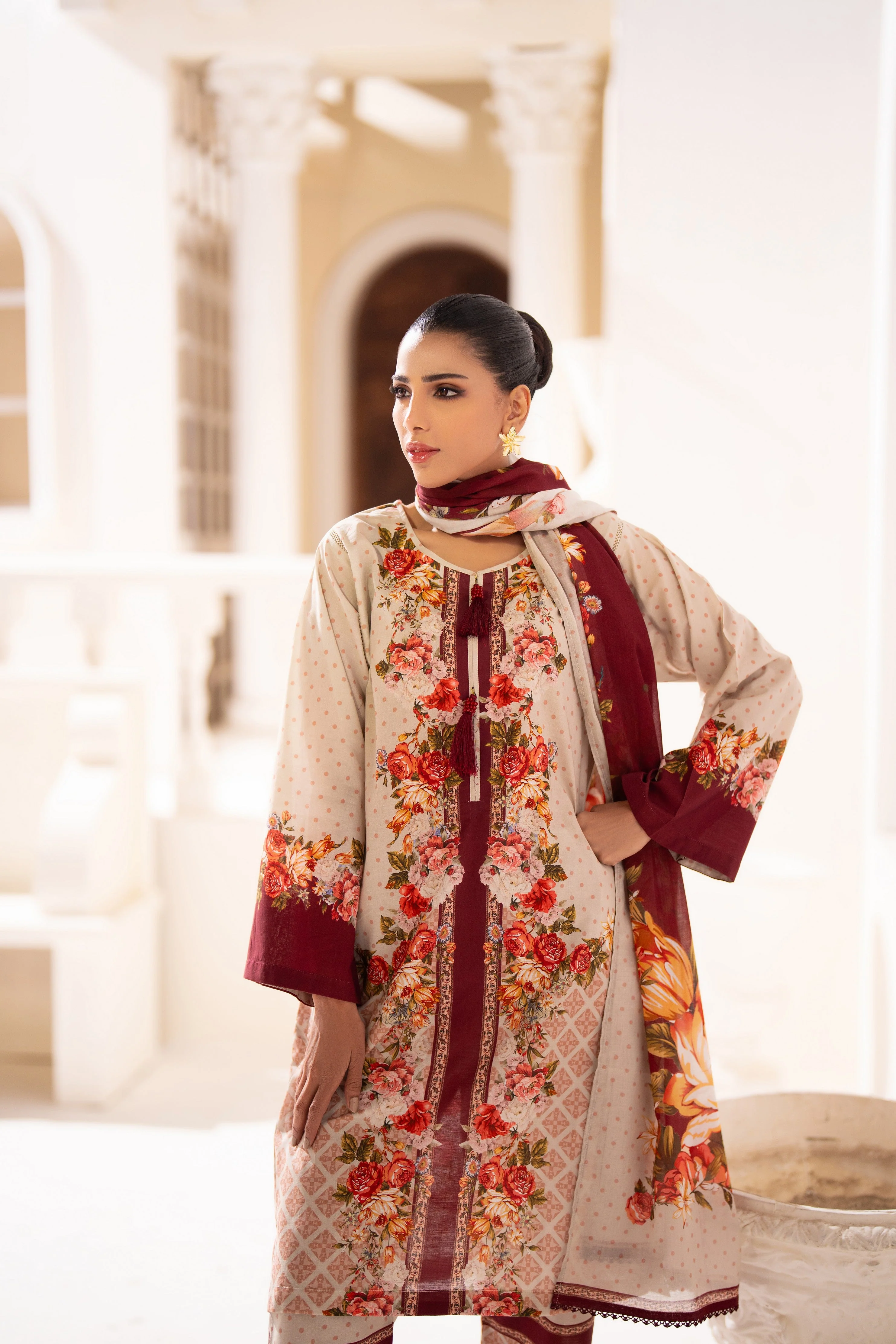 Stella Printed Lawn Vol-3 – STV3-2 - Image 4