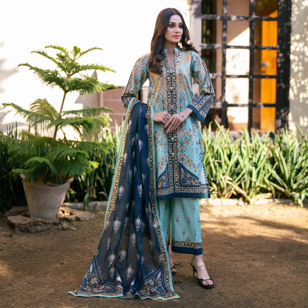 Stella Printed Lawn Vol-4 – STV4-2 - Image 2