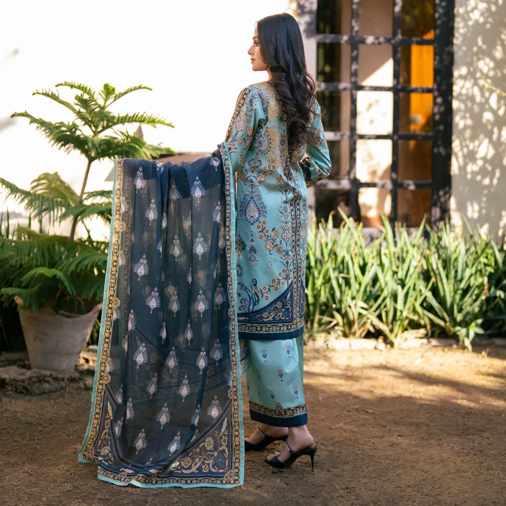 Stella Printed Lawn Vol-4 – STV4-2 - Image 3