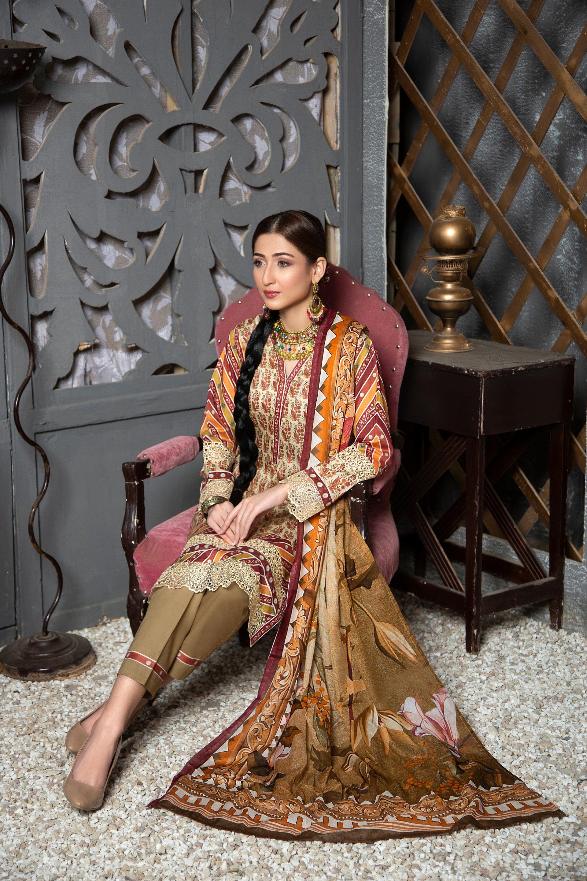 Subhata Embroidered Chikankari Collection – SCK-5 - Image 8