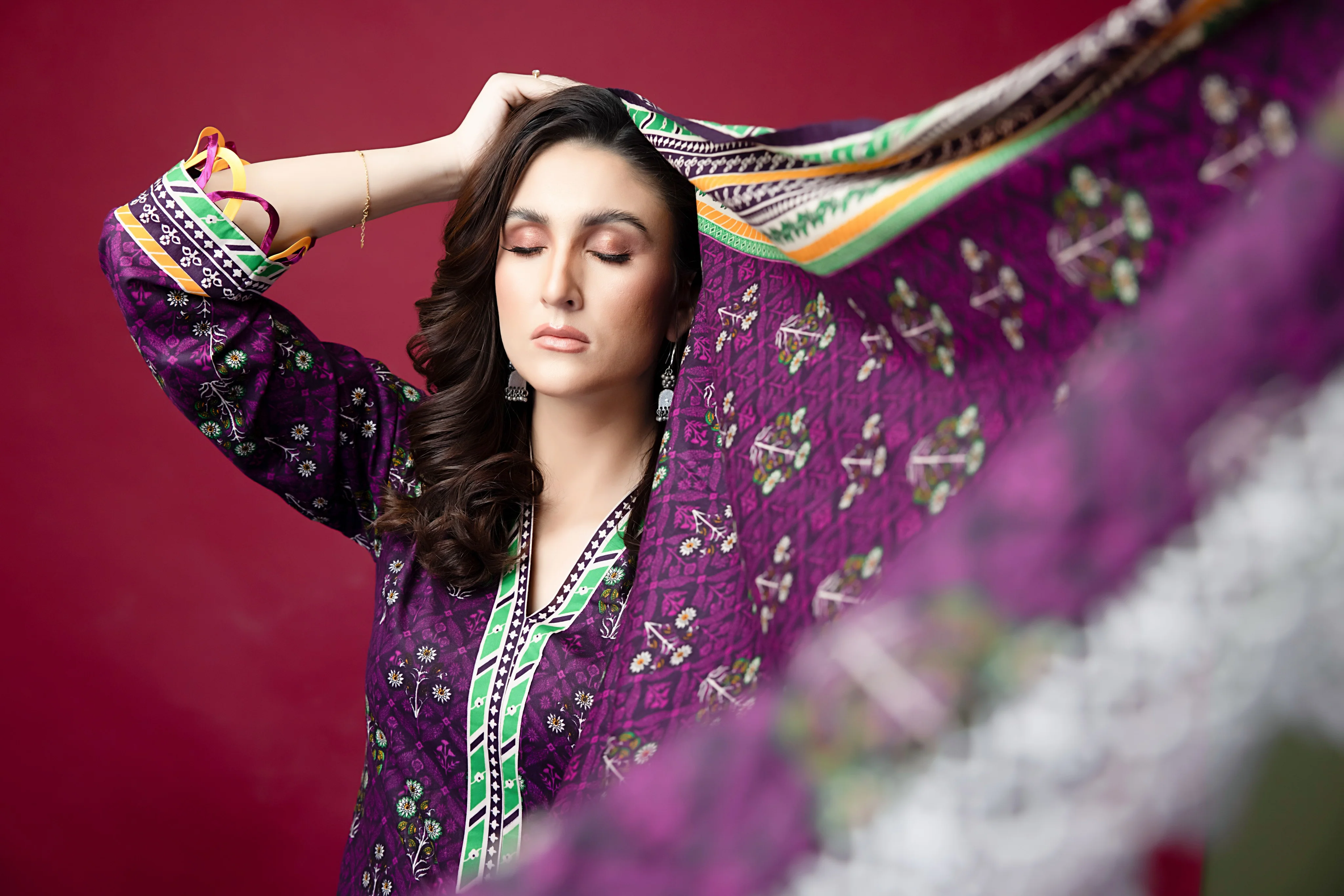 Subhata Printed Lawn Collection 2023 – SUBPL-2 - Image 4