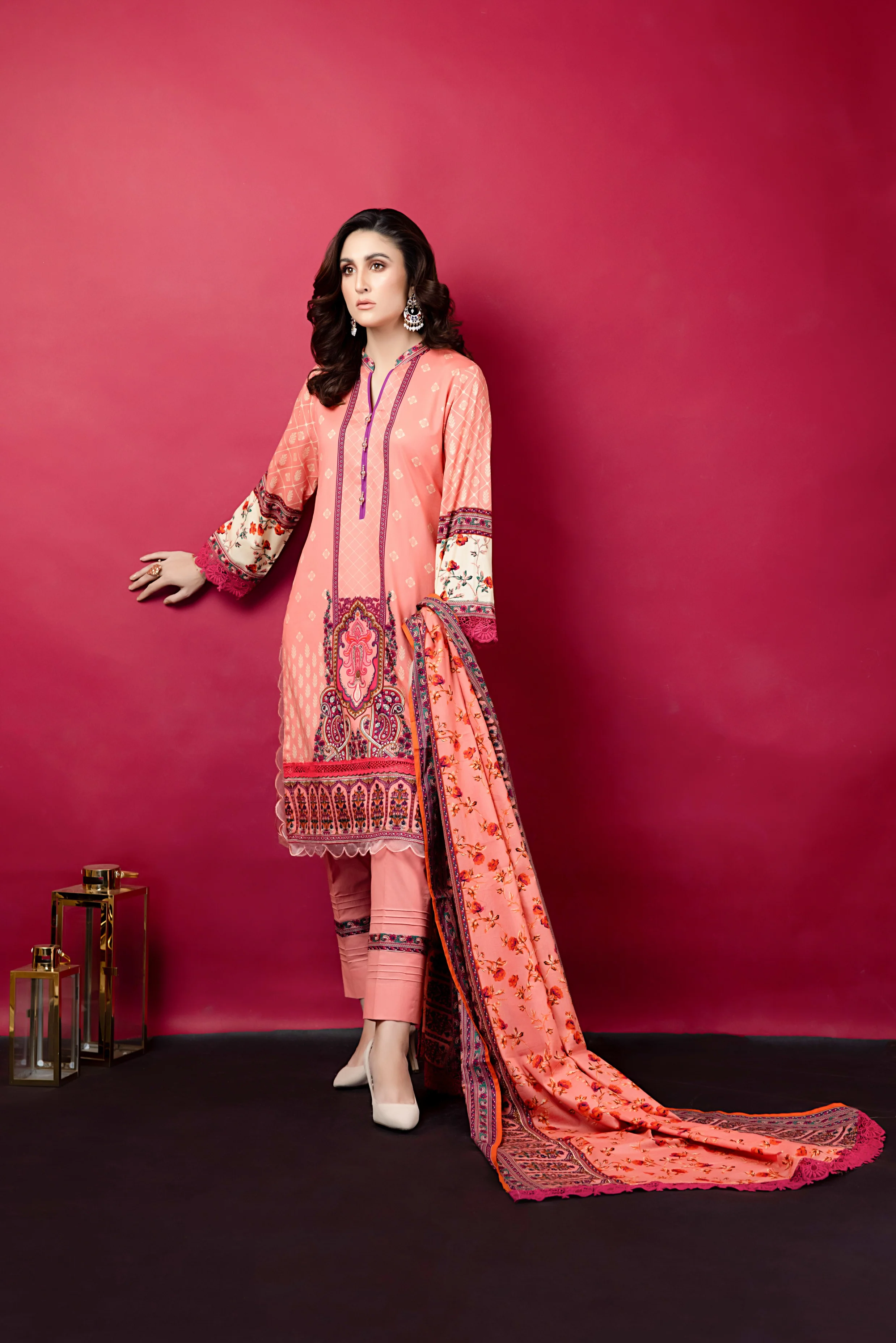 Subhata Printed Lawn Collection 2023 – SUBPL-7 - Image 3