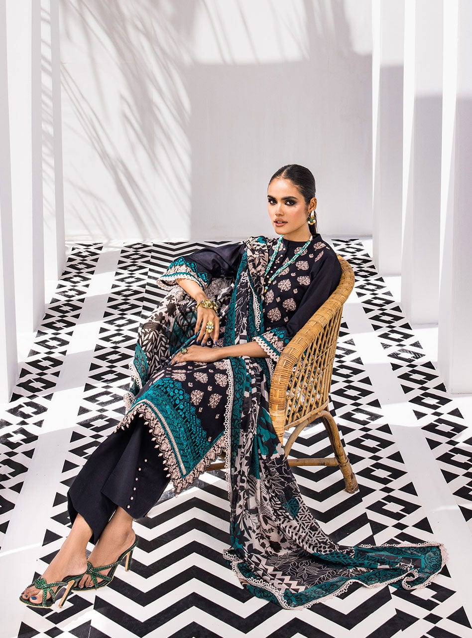 Tahra by Zainab Chottani Eid Lawn Collection – Beryl Glow - Image 10