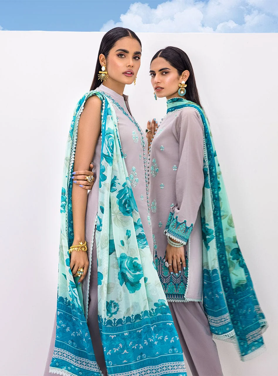 Tahra by Zainab Chottani Eid Lawn Collection – Classical Peony - Image 6
