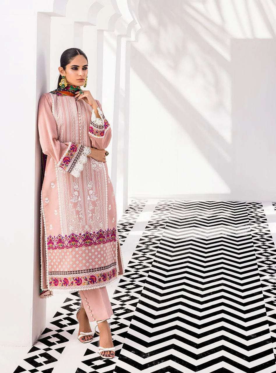 Tahra by Zainab Chottani Eid Lawn Collection 2022 – Floral Zest - Image 11
