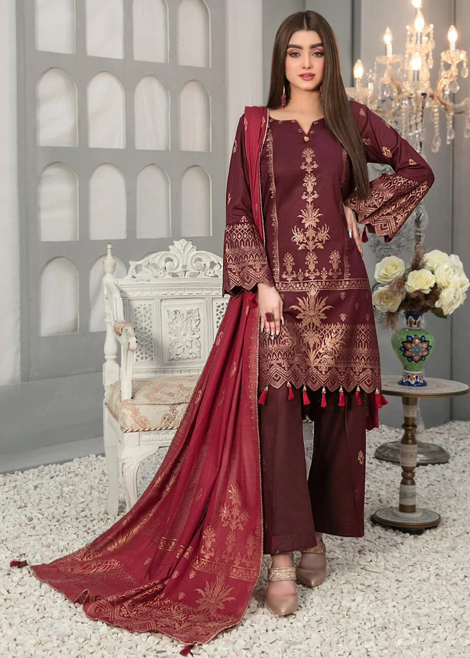 Tawakkal Charmaine Lawn Banarsi Collection – D-8609