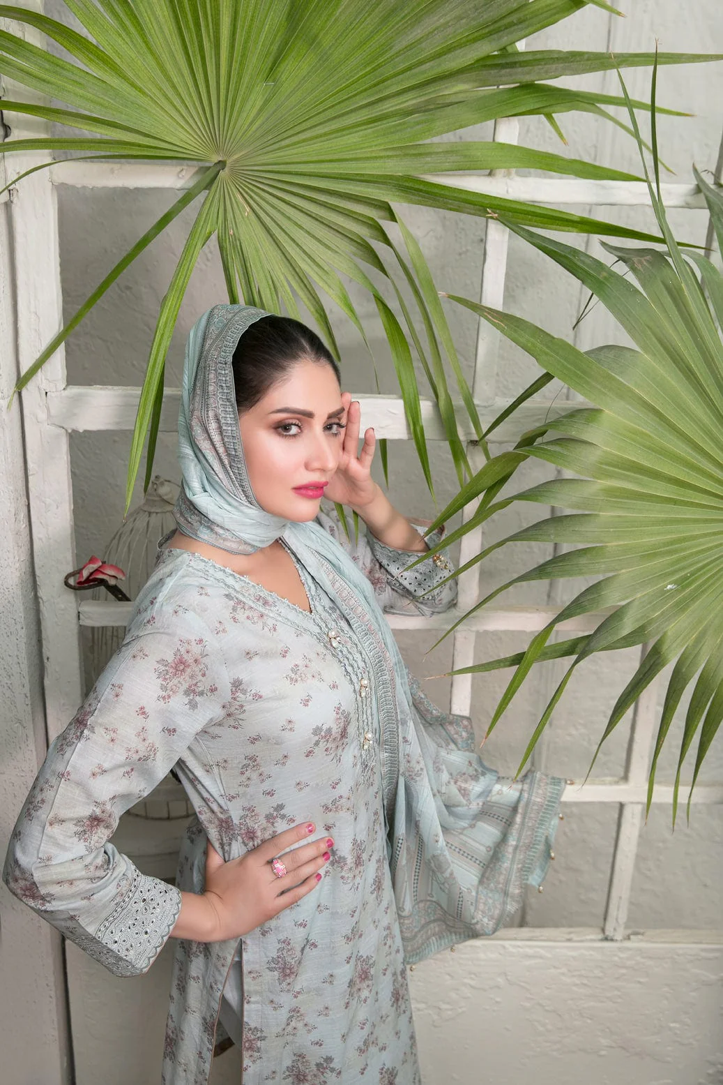 Tawakkal Lamis Lawn Collection 2022 – D-6735 - Image 3
