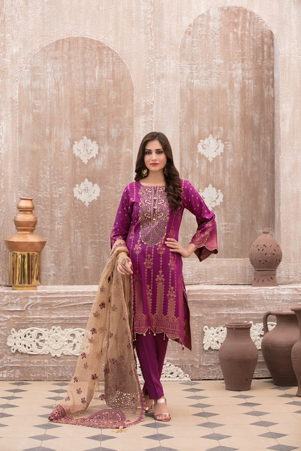 Tawakkal Layla Viscose Broshia Collection – D-1875