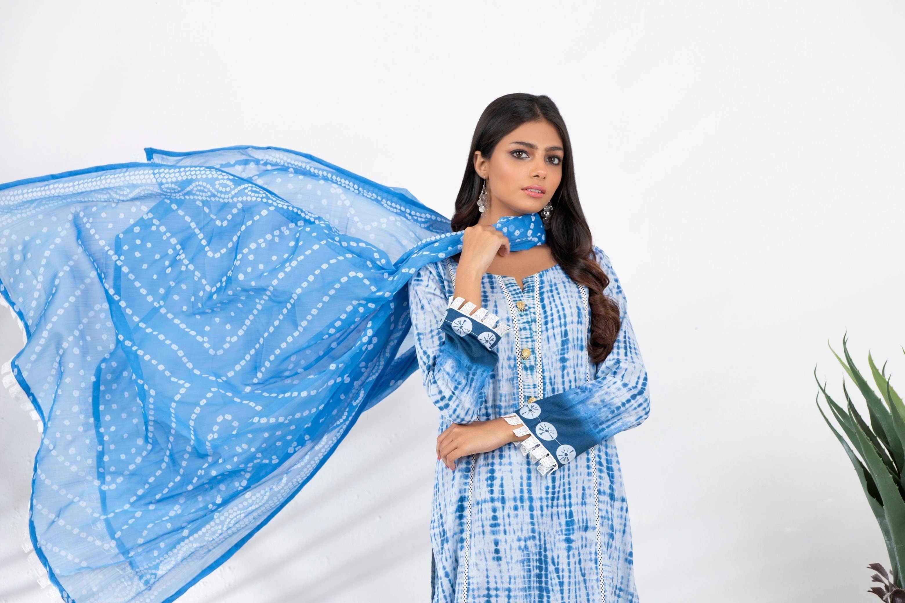 Tie & Dye Lawn Collection Vol-2 – T&D2-1 - Image 3