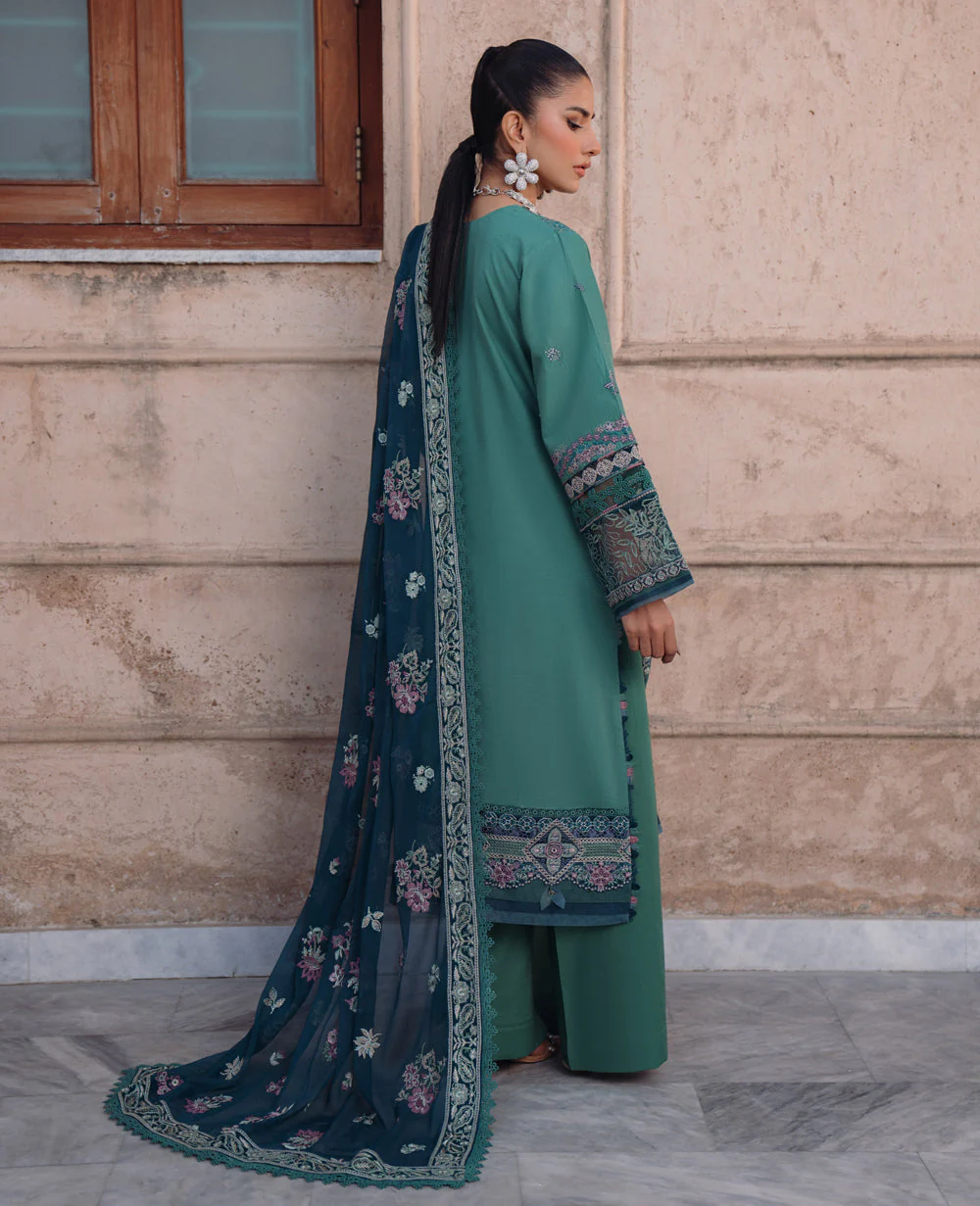 Xenia Farozaan Luxury Lawn Collection – ZEVAH - Image 3