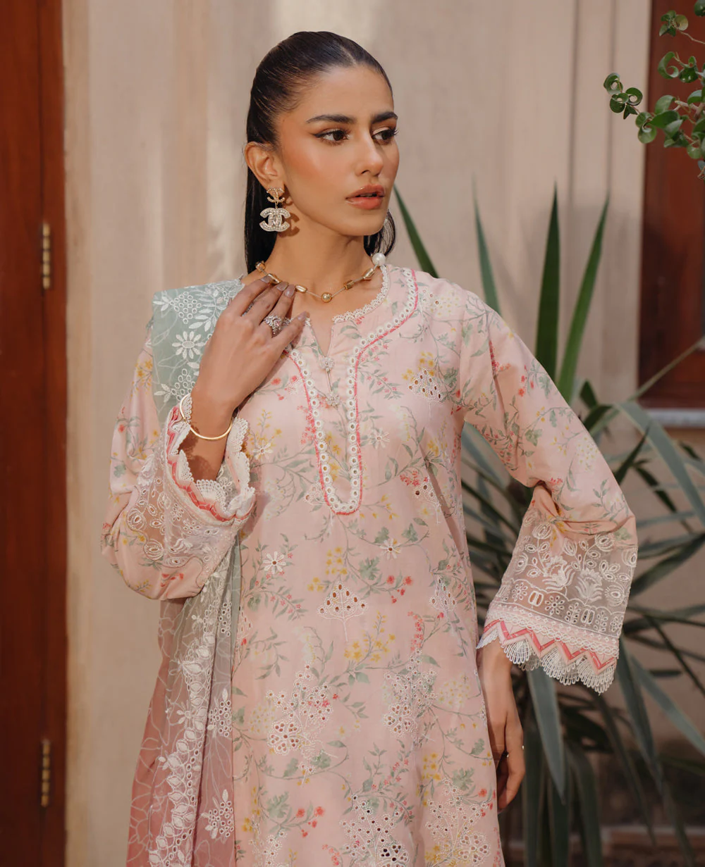 Xenia Farozaan Luxury Lawn Collection – ZUBEENA - Image 4